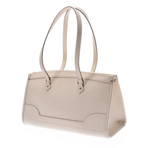 Louis Vuitton White Ivory Madeleine Handbag Epi